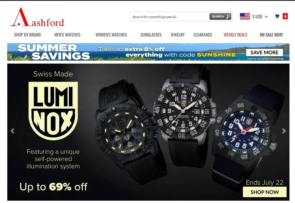 Ashford купить часы