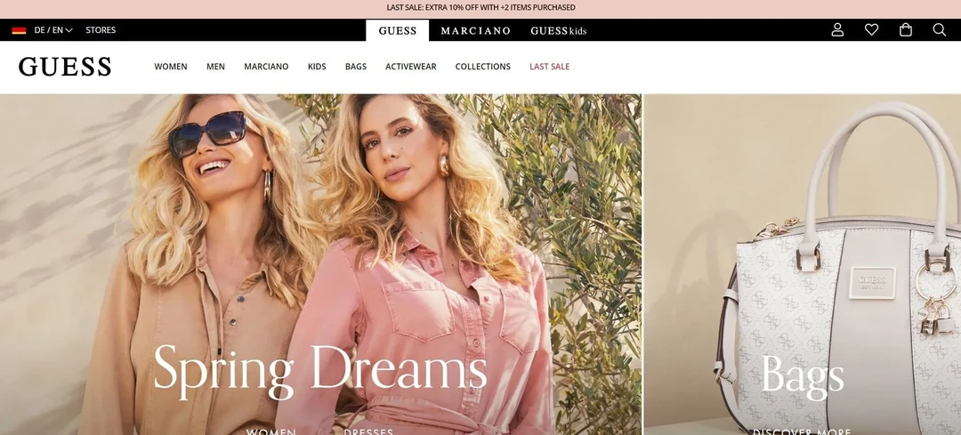 guess американський сайт