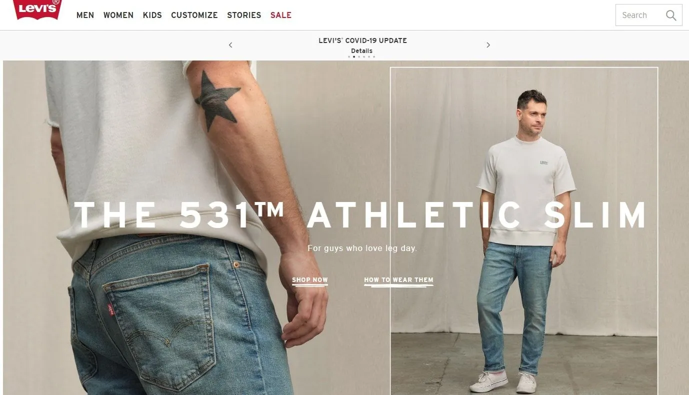 Levis доставить в Украину