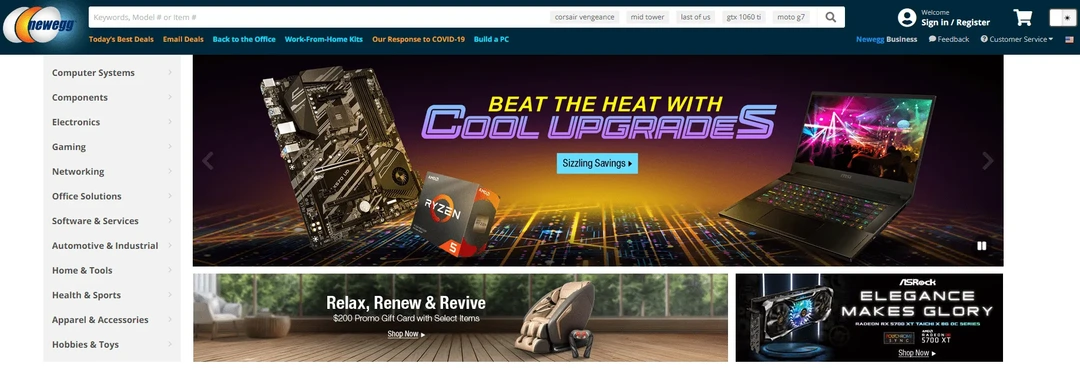 Newegg доставка из США в Украину