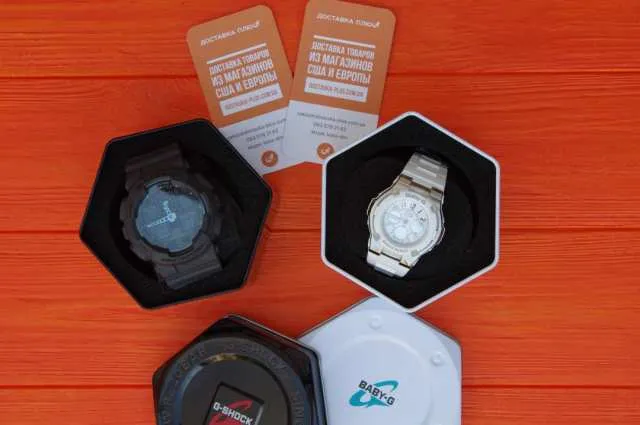 Чоловічі та жіночі годинники Casio G-shock & Baby-G