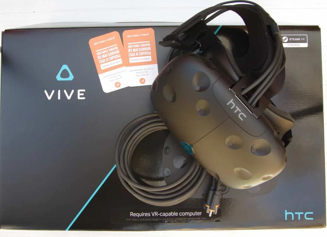 Окуляри віртуальної реальності HTC Valve Vive Окуляри віртуальної реальності HTC Valve Vive