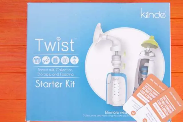 Комплект для кормления и хранения грудного молока Kiinde Breast Milk Storage Twist