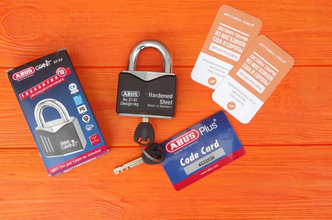  Навесной замок Abus Hardened Steel