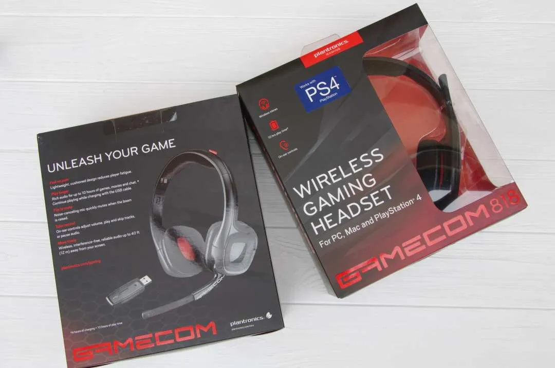  Наушники Plantrinics GameCom 818