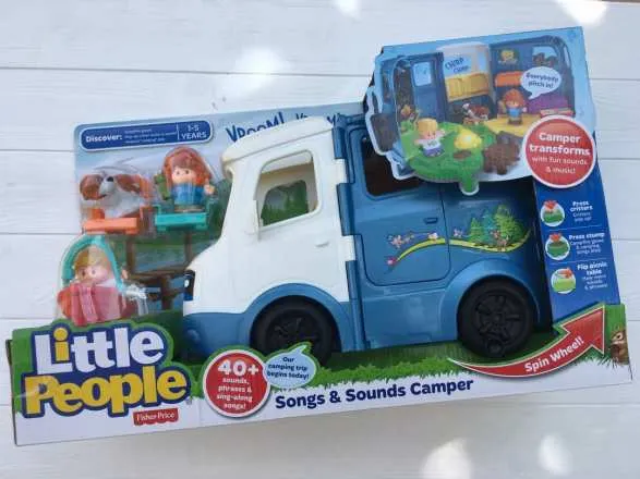 Детская игрушка Fisher-Price Little People Songs & Sounds Camper