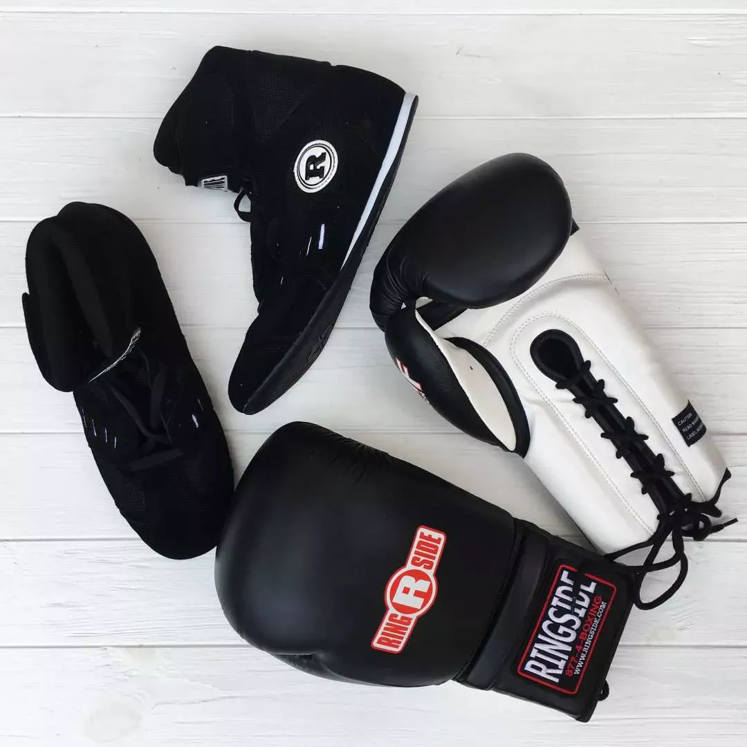 Перчатки и обувь для бокса RingSide