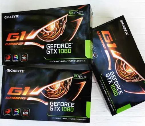 Відеокарта Gigabyte GeForce GTX 1080 GV-N1080G1