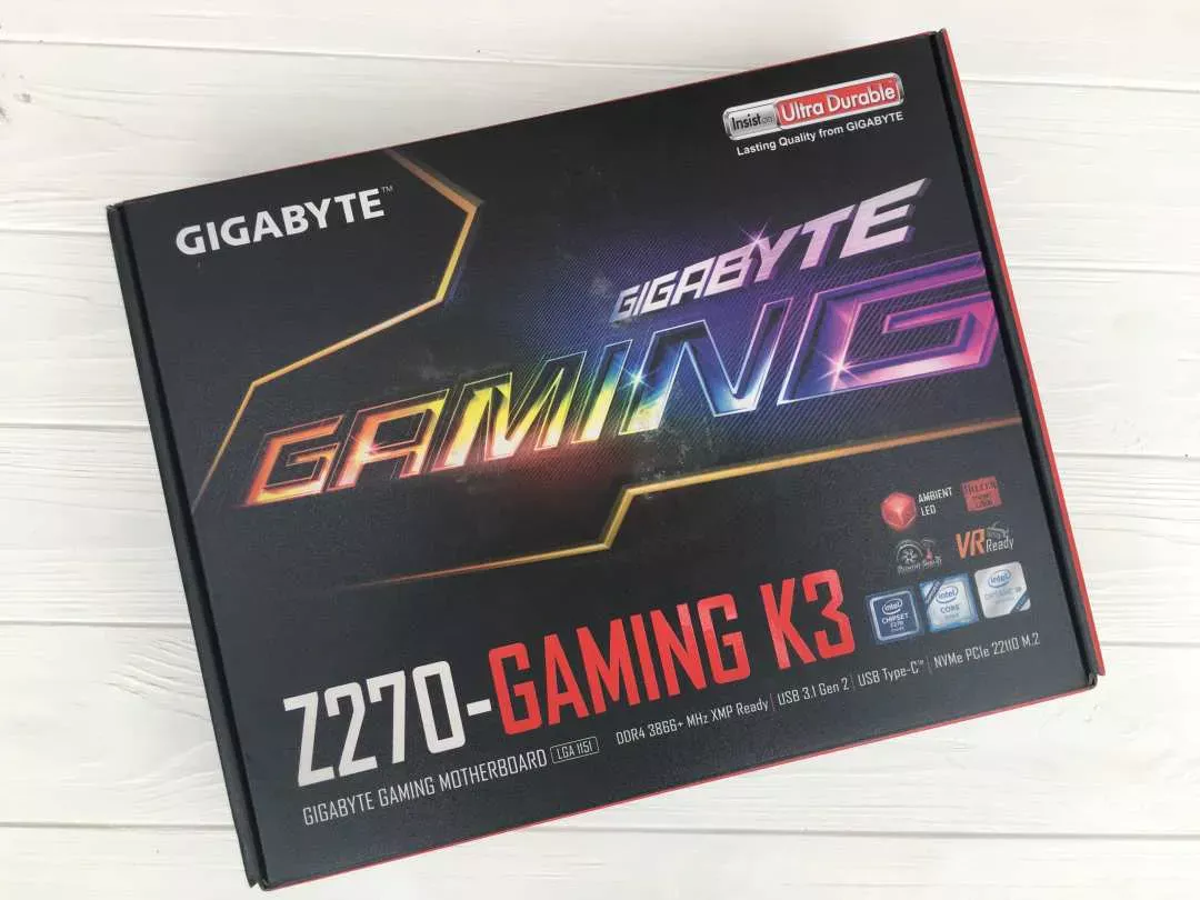 Материнська плата Gigabyte GA-Z270-Gaming K3