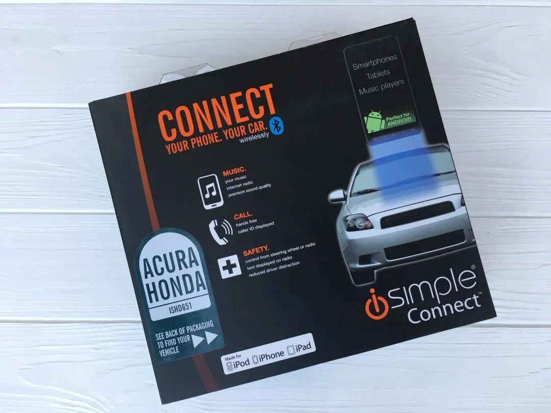 Bluetooth Interface iSimple Connect ISHD651 Honda Arura