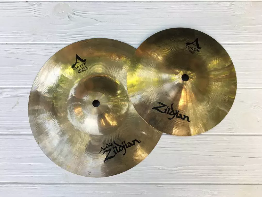 Музыкальные тарелки Zildjian Splach 10" и 8"