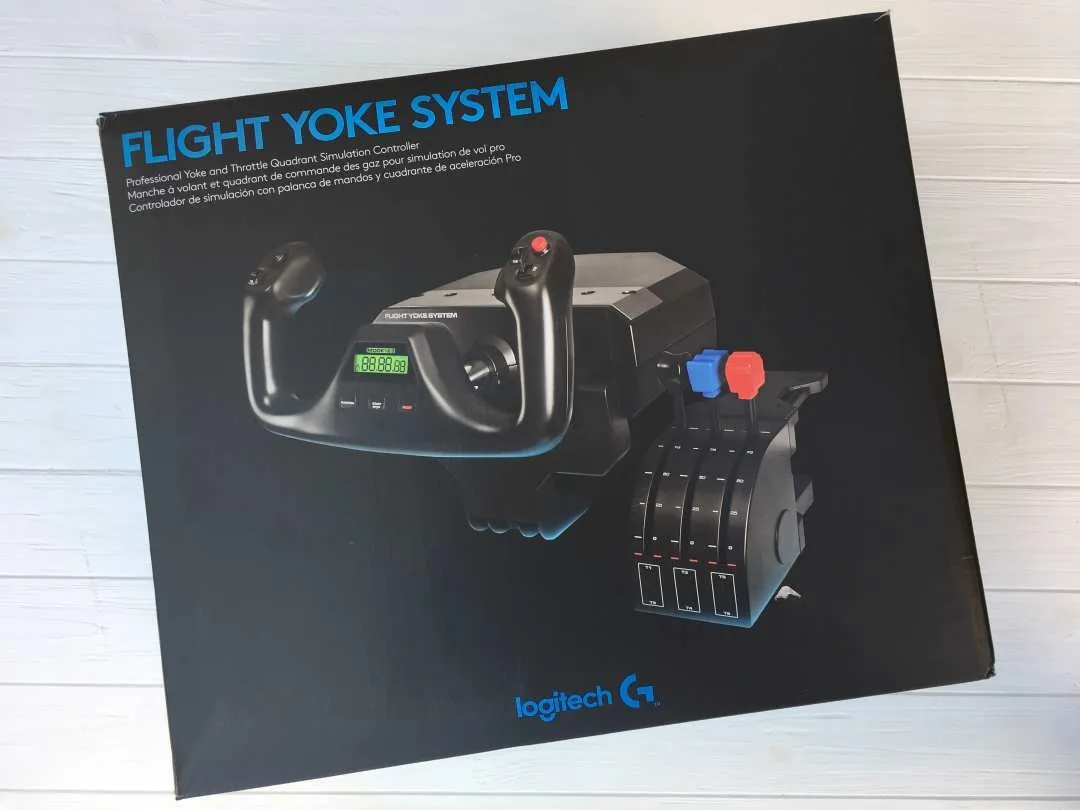 Авіасимулятор Logitech Flight Yoke System