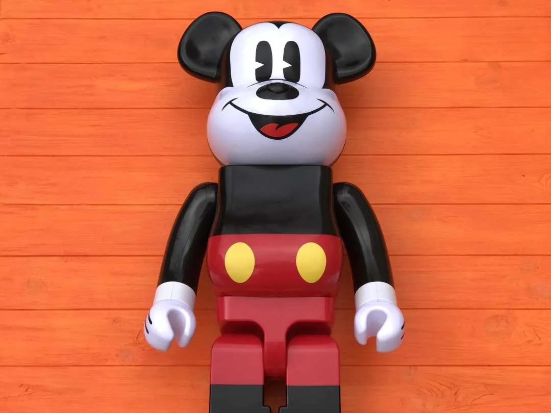 Іграшка MEDICOM Bearbrick, Disney Mickey Mouse Іграшка MEDICOM Bearbrick, Disney Mickey Mouse