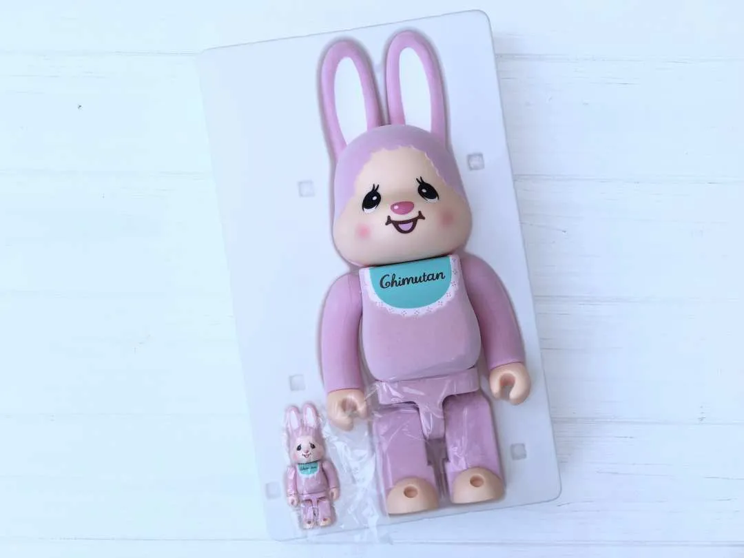Игрушка MEDICOM Bearbrick, Monchhichi Chimutan Rabbit