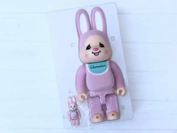 Игрушка MEDICOM Bearbrick, Monchhichi Chimutan Rabbit