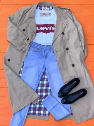 Жіноча одяг Levi's, Тренч, Футболка, Джинси та взуття Michael Kors