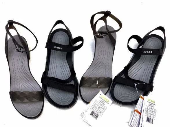 Жіноче взуття Crocs Isabella Block Heels & Swiftwater Webbing