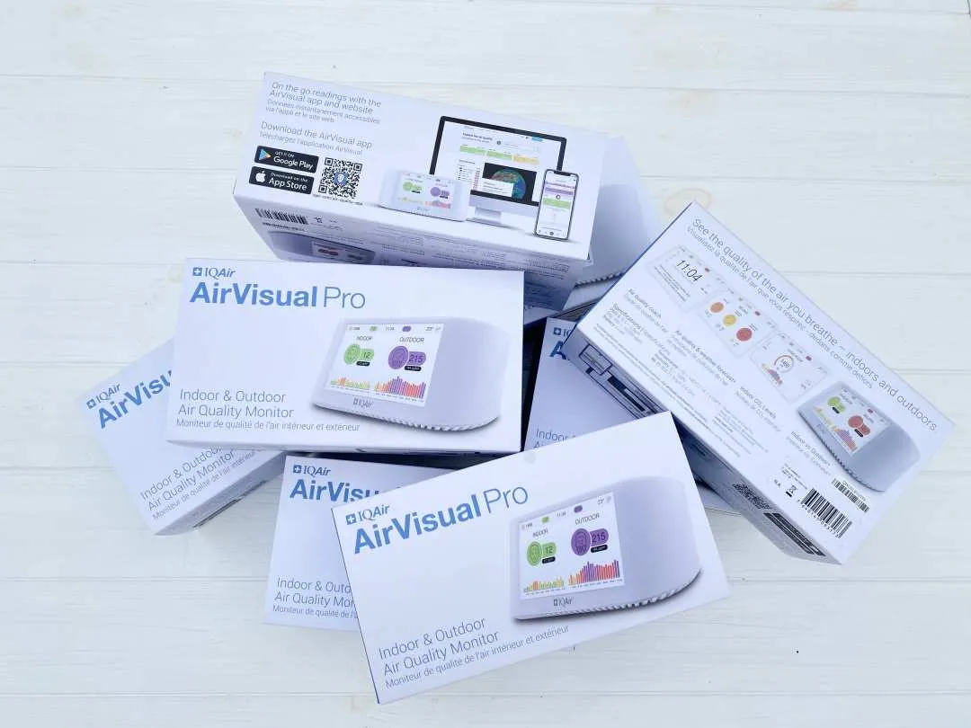 Монітор якості повітря IQAir AirVisual Pro