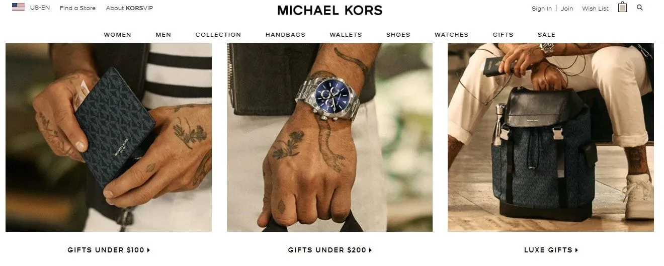 майкл корс америка