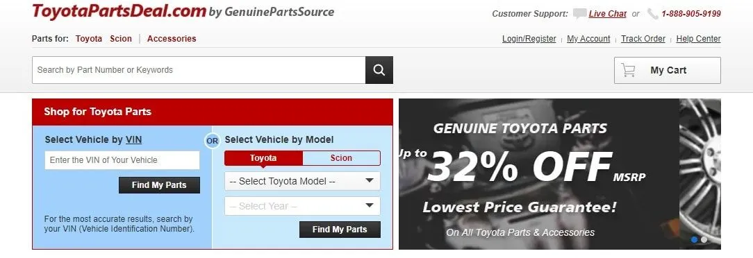 запчасти тойота