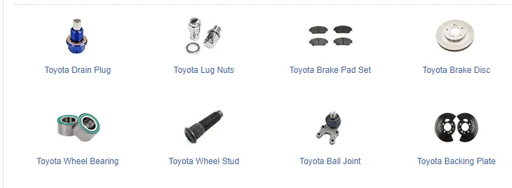 оригинальные запчасти тойота